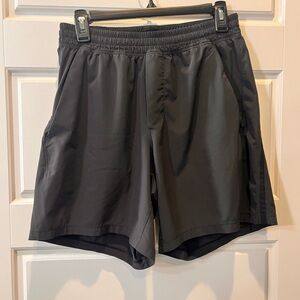 Lululemon Men’s Pace Breaker Linerless Short 7” black size M Used condition